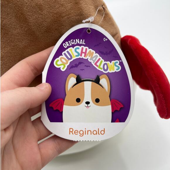 Squishmallows Reginald Halloween Devil Bat Plush 13 inches Kellytoy NEW - Picture 5 of 7